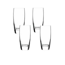 Luigi Bormioli Michelangelo Masterpiece Cooler Glasses - Set of 4, Clear