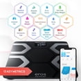 thumbnail image 3 of Eros Bluetooth Smart Body Fat Scale with Free Tracking Eros Scale APP - Black, 3 of 8
