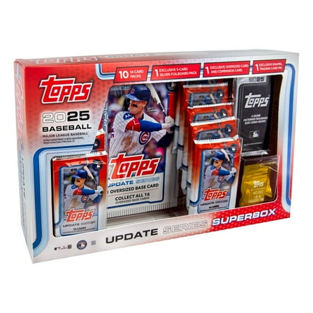 25 Topps Trading Card Games Updates Baseball Super Box