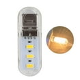 thumbnail image 3 of Cateissary Luz nocturna 3 LED 500mA 200LM 3000K/7000K Interfaz USB Computadoras portátiles para interiores Banco de energía Lámpara de noche Electrónica, 3 of 6