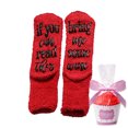 thumbnail image 2 of Si puedes leer esto, calcetines, tráeme un poco de vino, calcetines divertidos, accesorios, regalos para niñas y mujeres, 2 of 2