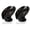 2pcs/Black, variant on DOUIXLJK Marble Soap Holder Tray, Small Leaf Shape, Black, for Bathroom & Kitchen
