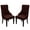Coffee, variant on 2 Pcs Wingback Side Chair Covers Polyester Dining Chair Slipcovers Stretch Wingback Chair Covers Reusable Wingback Side Chair Slipcover for Dining Room Living Room