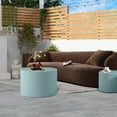thumbnail image 4 of Kevinplus Nesting Table Set of 2, Round Coffee Table for Living Room, Apartment, Blue, 4 of 10