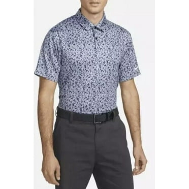 NIKE Golf DRI-FIT TOUR Polo Camo Navy /Slate Blue L DV7808-493