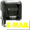 thumbnail image 1 of Self-Inking E-Mail Stamp, Trodat Printy 4911, Press and Print Stamping, Impression Size 5/8" x 1-1/2", Up to 10,000 Impressions - Yellow Ink, 1 of 10