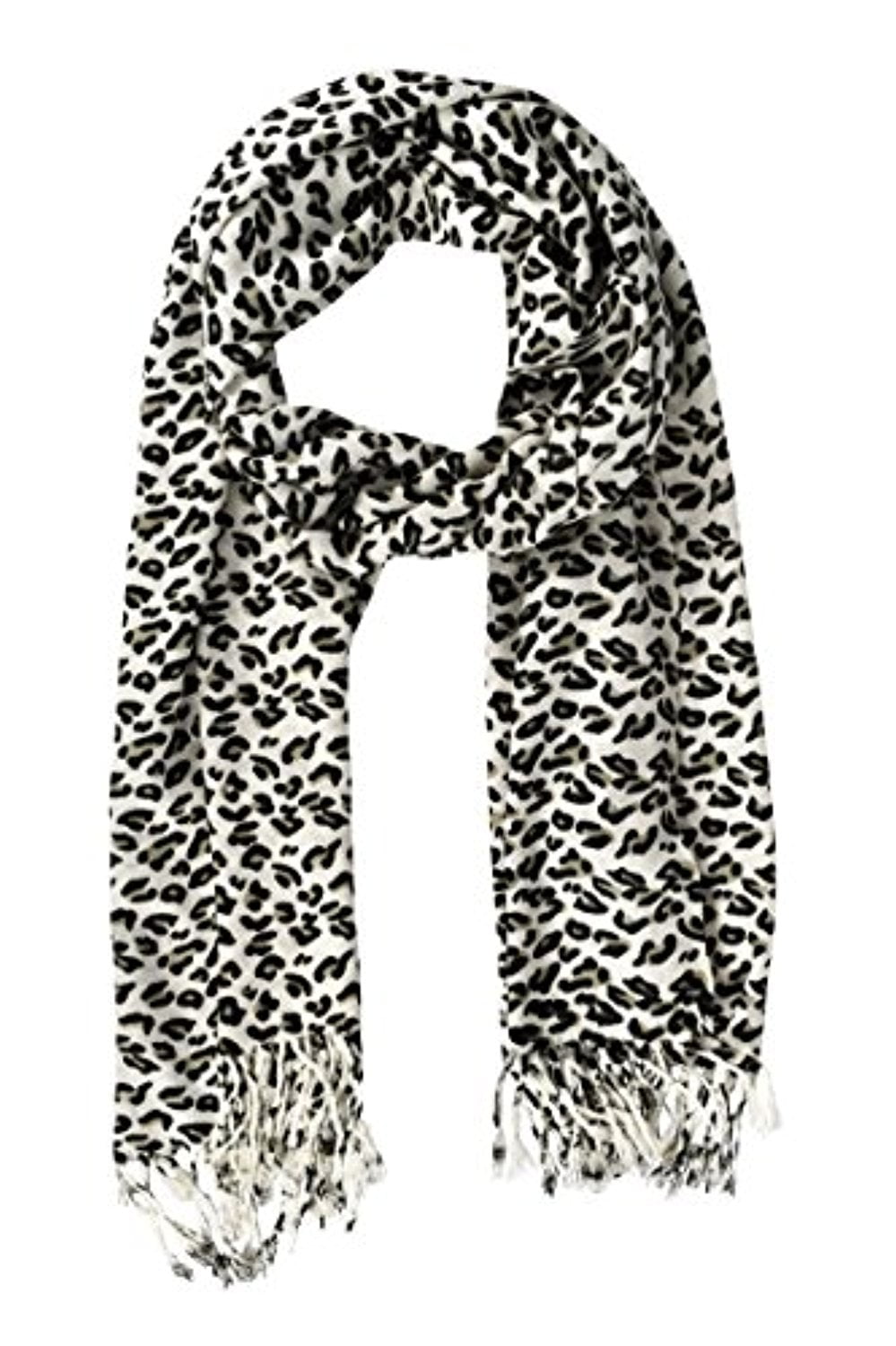 zebra print scarf