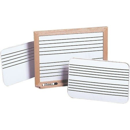 Original Lap Frame - Vecchio Music Stave Lap Boards 18 x 24 with 2 Staves, Oak Frame, Porcelain B