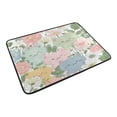 thumbnail image 6 of Bathroom Sets Curtain and Rug Sets 23.6x15.7 in Non-Slip Mat and 66x72 in Shower Curtain for Home Bath Dcor Pastel-colored Cats and Flowers, 6 of 7