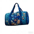 thumbnail image 1 of Bolsa de deporte acolchada y resistente con asas, ideal para viajes, gimnasio y fines de semana; bolso tote ligero y plegable, 1 of 7