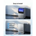 thumbnail image 6 of KFFKFF Commercial Ice Maker 130Lbs/24H 33Lbs Storage Stainless Steel LED Self-Cleaning, 6 of 9