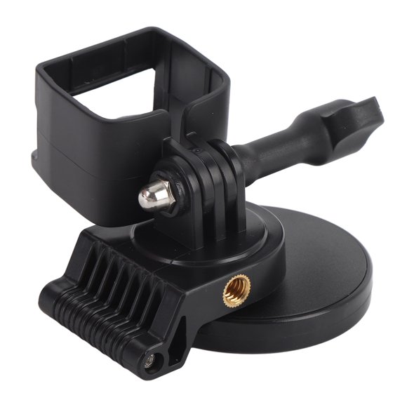 Magnetic Camera Mount Bracket for 3, Magnetic Mount Expansion Adapter Holder Side 1/4 Screw Hole Easy To Install Wide Compatibility for Iron Railing