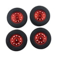 thumbnail image 3 of 4 para ruedas y neumáticos 1/10 Car Truck D12 Neumáticos rojos, 3 of 8