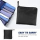 thumbnail image 5 of ColoMX Bolsa organizadora impermeable para ropa de gimnasio, trajes de baño, bolsas de lavandería de tela Oxford con cordón y cremallera para viajes y actividades al aire libre., 5 of 7