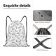 thumbnail image 4 of Fotbe Sea Turtle Bolsa Mochila con Cordón Estampada, Bolsa de Gimnasio Deportiva, Bolsa Cinch, Bolsa con Cordón para Hombres y Mujeres-Small, 4 of 6