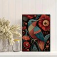 thumbnail image 2 of Hummingbird Floral Canvas Print Wall Art for Living Room Bedroom Dining Room Kitchen Decor, 2 of 8