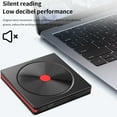 thumbnail image 4 of Portable External Optical DVD Drive DVD CD Player USB 3.0 CD Reader DVD RW CD Writer ,Plug and Play, 4 of 6