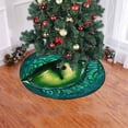 thumbnail image 2 of FMSHPON Eye of Dragon Xmas Christmas Tree Skirt Stand Mat for Holiday Party Decoration Indoor Outdoor 48 inches, 2 of 3