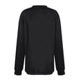 thumbnail image 5 of Sweatshirt for Women Women's Fashion Long Sleeve Shirts Loose Fitted Crewneck Basic Tops Casual Outfits, 5 of 5