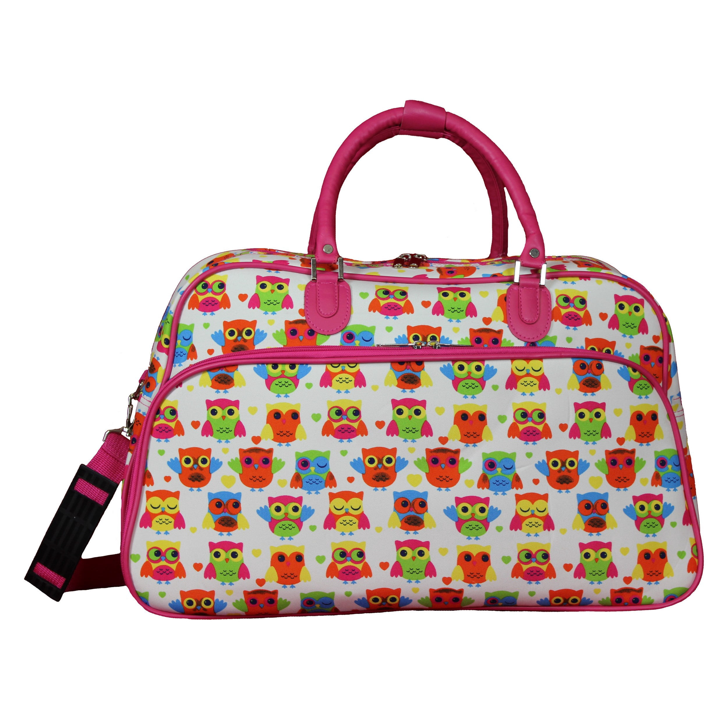 World Traveler 21-Inch Carry-On Shoulder Duffel Bag - Owl Black