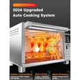thumbnail image 2 of Horno tostador Nuwave Bravo Pro Smart Air Freyer 30 L inoxidable, 2 of 9