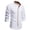 White, variant on Button Down Shirt for Men Casual Lightweight Classic Shirts Comfortable Slim Fit Beach Summer Clothing Navy Size XXL