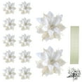 thumbnail image 1 of Guirnalda Decorativa para Del 12 Uds. Pascua Navideña Color Blanco, 1 of 4
