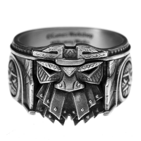 Starforged Duardin Ironbreaker Rune Ring Warhammer the Old World Men's fashion accessories
