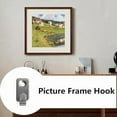 thumbnail image 5 of 12PCS Wall Mount Hooks, Stainless Steel Hook, Heavy Duty Single Hole Hanger, Mini Hook J Shape, 5 of 7