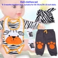 thumbnail image 3 of Ropa para mu?ecas, Juego de Ropa para mu?ecas de Dibujos Animados Lisos y Plegables Brillantes, patrón de Oso de Costura ordenado, hogar para ni?os(Bear Doll Clothes) Unbranded 1911190041011, 3 of 7