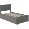 thumbnail image 3 of Leo & Lacey Madison Twin XL Platform Bed  & Storage Drawers in Grey, 3 of 8