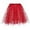 A-Red991, variant on Women Tutu Tulle Skirts Princess Puffy Layered Paillette Mesh Layered Tutu Dancing Short Skirts Carnival Party Skirts