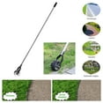 thumbnail image 3 of Dongyi 67" Heavy Duty Manual Lawn Edger - Wheel Rotary Grass Trimmer for Sidewalks, Yards & Gardens, Handheld Steel Edging Tool (5.6 Ft), 3 of 13