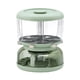 thumbnail image 1 of Cubo organizador dispensador de arroz y cereales giratorio de 360 degree, contenedor para granos de alimentos. Verde, 1 of 9
