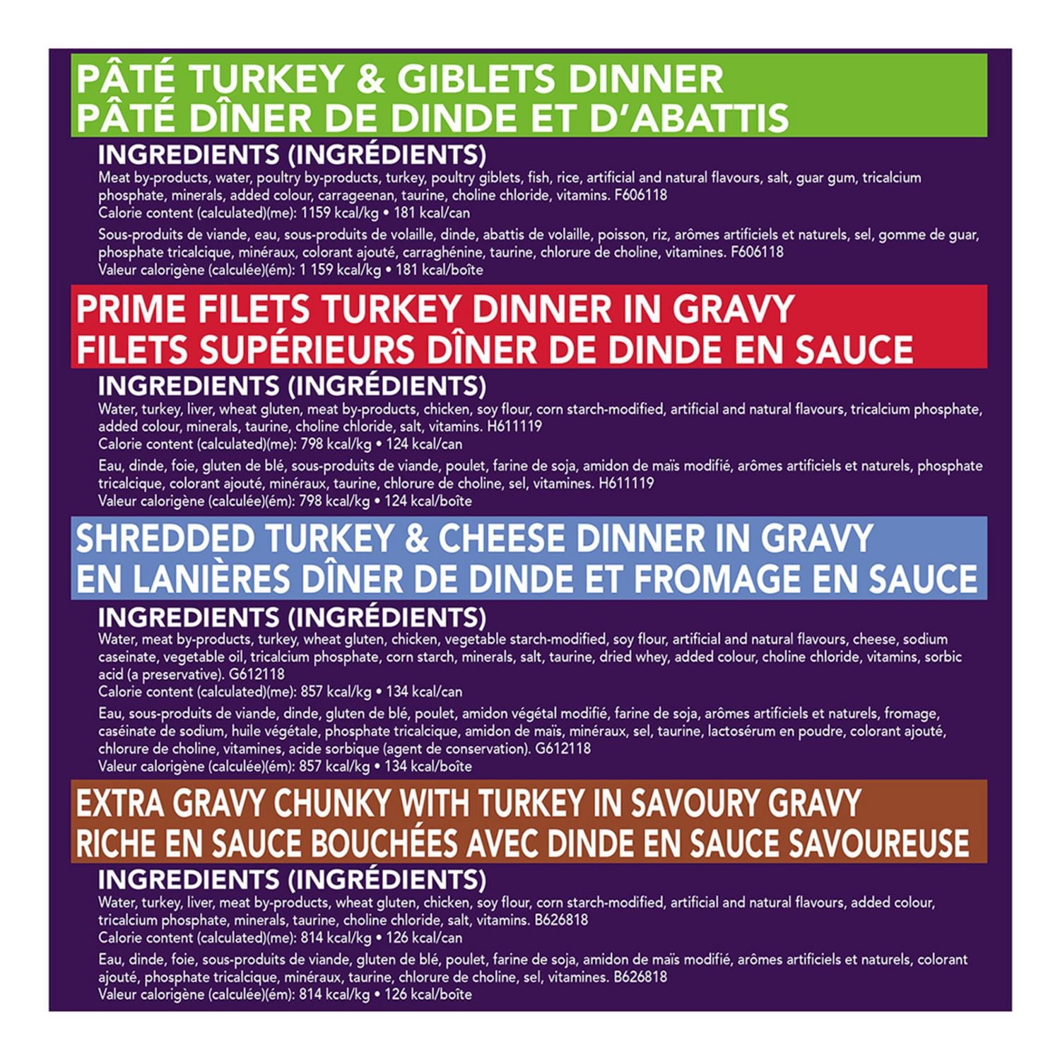 Friskies Turkey Experience Super Pack Variety Pack, Wet Cat Food 32 x 156 g, 156 g x 32