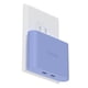 thumbnail image 1 of Cargador USB-C iHome Multiport 40W AC Pro de 2 puertos Flat Block, 1 of 7