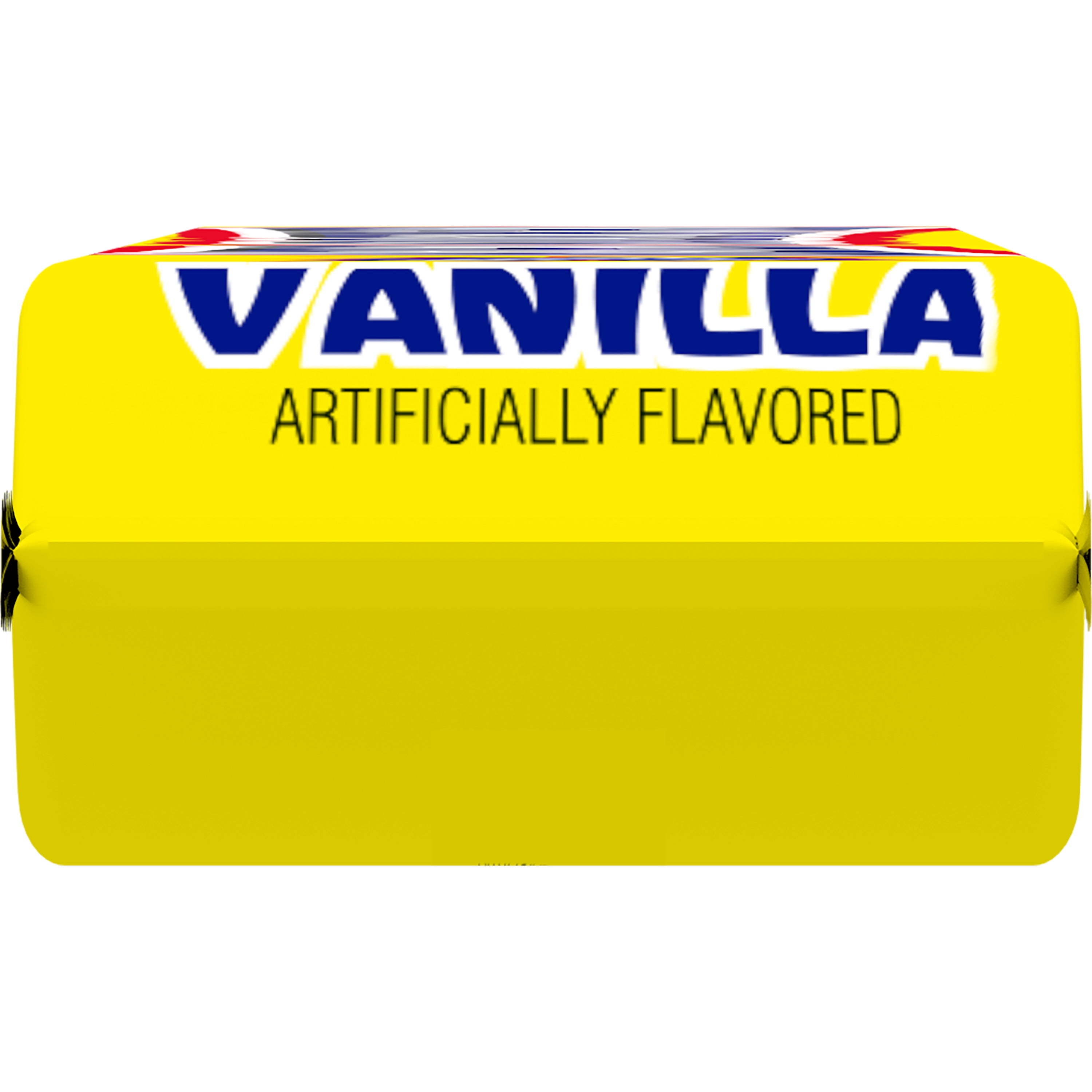 Charleston Chew Vanilla 1.87 oz Bar. Peanut Free and Gluten Free. Contains Milk, Soy and Egg.