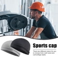 thumbnail image 3 of Fairnull 1Pc/6Pcs Outdoor Cycling Skull Hat Solid Color/Camouflage Sports Hat Sweat Wicking Running Caps Women Men Bicycle Helmet Liner Cycling Accessories, 3 of 10