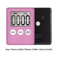 thumbnail image 3 of Digital Kitchen Timers LCD Screen Stopwatch Timer Kitchen Gadgets (Yellow), 3 of 8