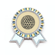 thumbnail image 1 of Golf Sport geometría simple patrón Insignia broche Medalla ganadora, 1 of 3