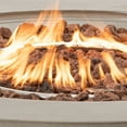 thumbnail image 7 of VENTOPYR Outdoor 40.5 inch Round Grey Propane Fire Pit Coffee Table w Wind Guard (Tank Outside), 7 of 7