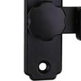 thumbnail image 3 of Barn Sliding Door Latch Lock Door with Mounting Screws for Garage Black, 3 of 9