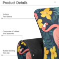 thumbnail image 4 of Yayeee Faucet Mat for Kitchen Sink 14.7" Diatomite Long Splash Guard Pad, Pink Floral Flamingo, 2 Pack, 4 of 7