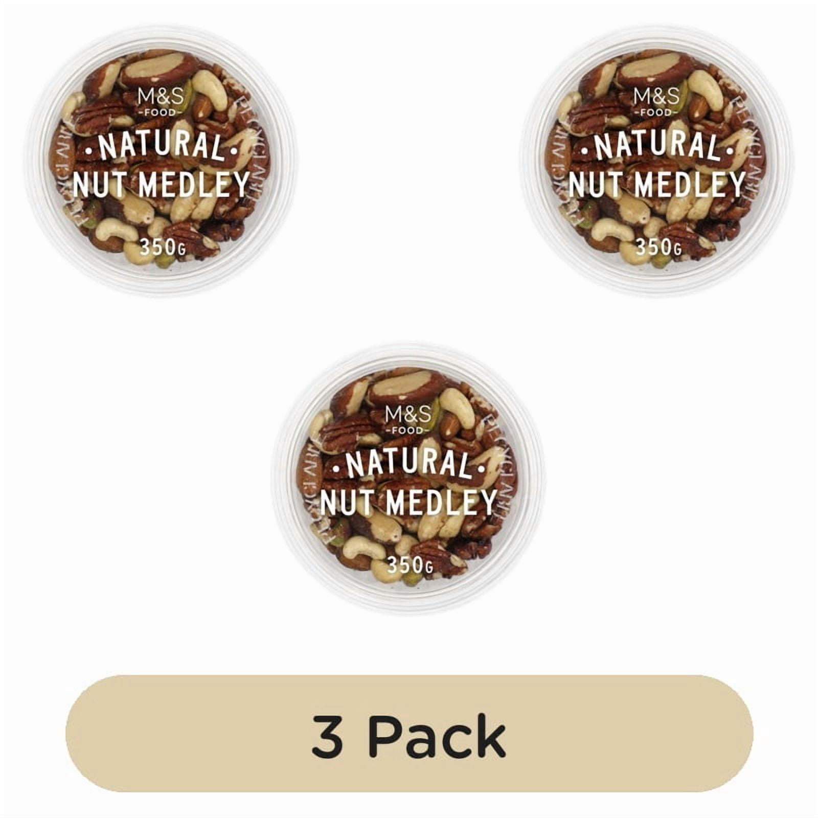 M&S Nut Medley 350g, British Import (Pack of 3)