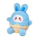 thumbnail image 4 of Conejo de cáscara de huevo de Pascua, adorable muñeco de conejito, adorno para fiesta, regalo de 25 cm de peluche azul, 4 of 9