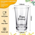 thumbnail image 2 of Gafas Shot Glasses Hosuly para fiesta de cumpleaños, 35 ml, divertidas, acrílico, 24 unidades, 2 of 7