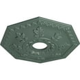 thumbnail image 3 of Ekena Millwork 18"OD x 3 1/2"ID x 1 1/2"P Nottingham Ceiling Medallion (Fits Canopies up to 4 5/8"), Hand-Painted Cloud Burst, 3 of 5