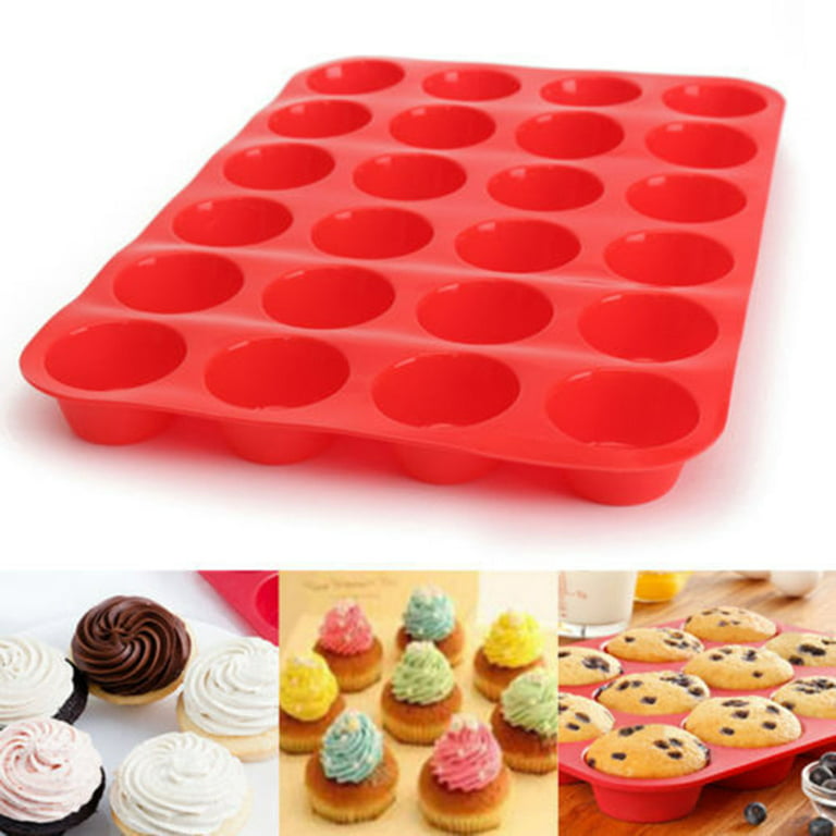  Zerodeko 2pcs Back to School Cake Mold Diy Baking Silicone  Cupcake Muffin Pan Flower Molds Silicone Crayon Molds Silicone Oven Safe  Household Silicone Paper Cup Chocolate Candies Silica Gel: Home 