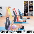 thumbnail image 4 of Ensemble de Bandes de Résistance 5 Paquets Bandes Élastiques d'Exercice pour Physiothérapie Bande de Tension Bande de Récupération Bandes d'Entraînement Extensibles pour l'Entraînement de Force Pilates Yoga Bras Haut du Corps et Épaules, 4 of 5