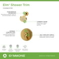 thumbnail image 6 of Symmons S5591BBZ15TRM Elm Shower Only Trim Package - Bronze, 6 of 7